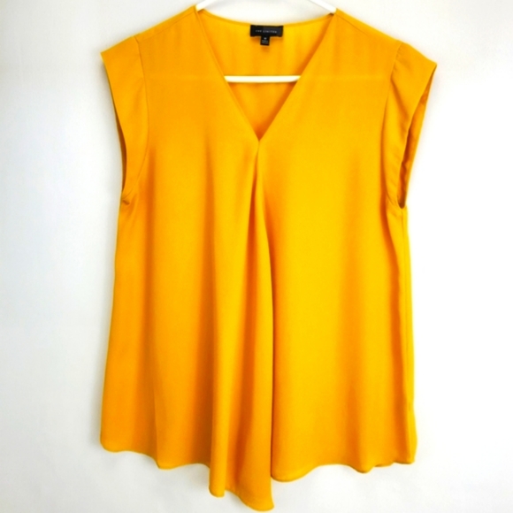 The Limited Tops - New Without Tags | The Limited Gold Women's V Neck Sleeveless Top | M